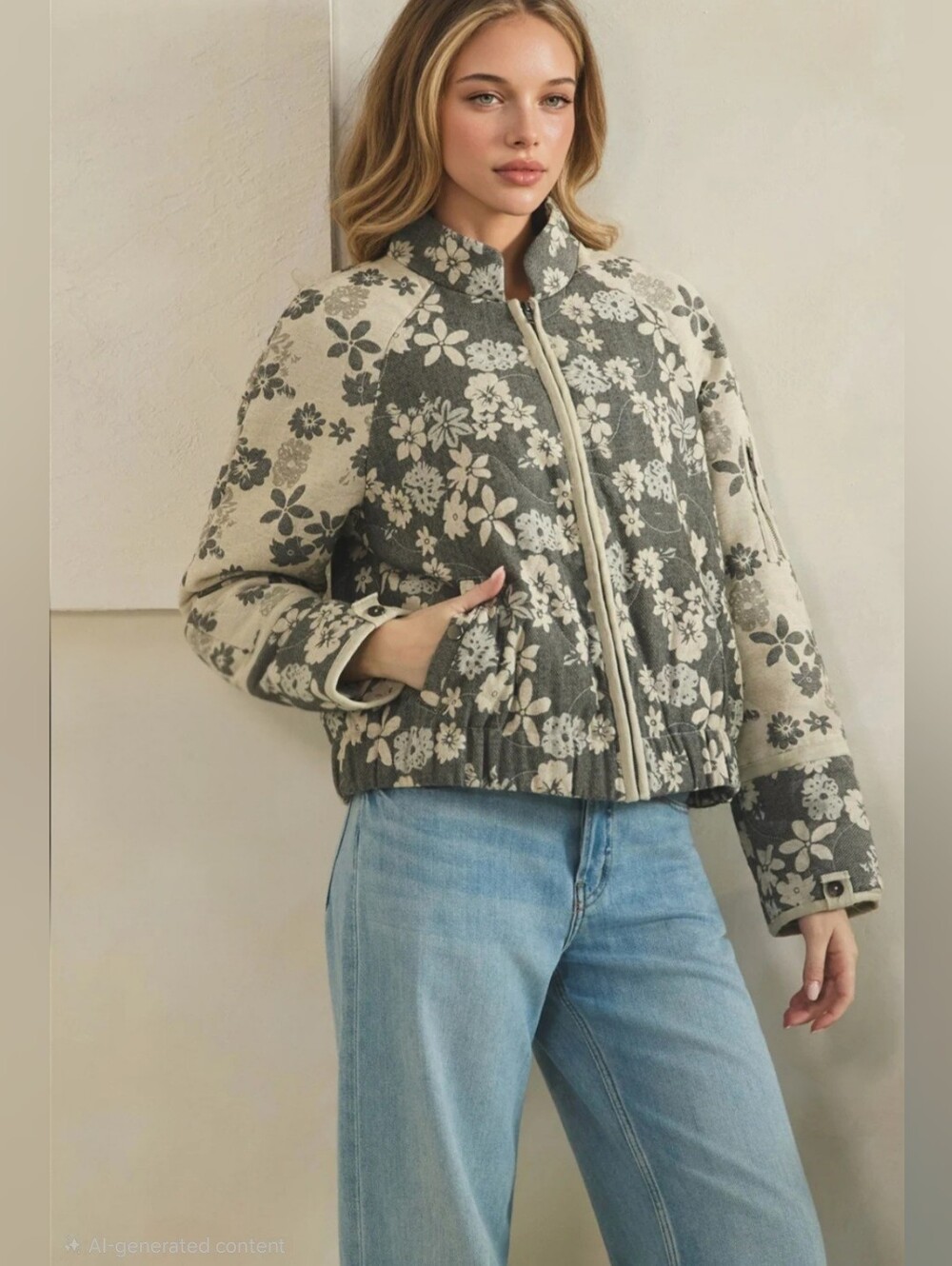 #2000 Oli & Hali Pressed Petals Patchwork Jacket